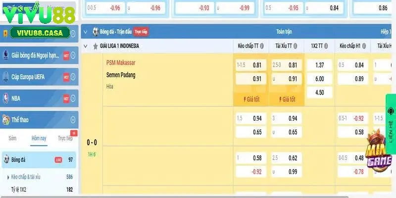 Kèo Bóng Đá Vivu88: Bí Quyết Cá Cược Hiệu Quả Cho Bet Thủ